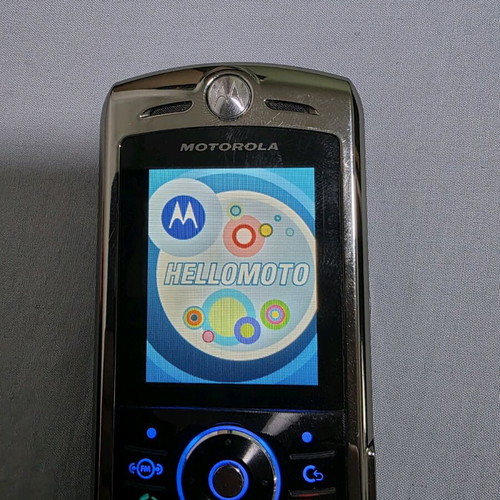 Motorola L9 used black mobile phone with charger