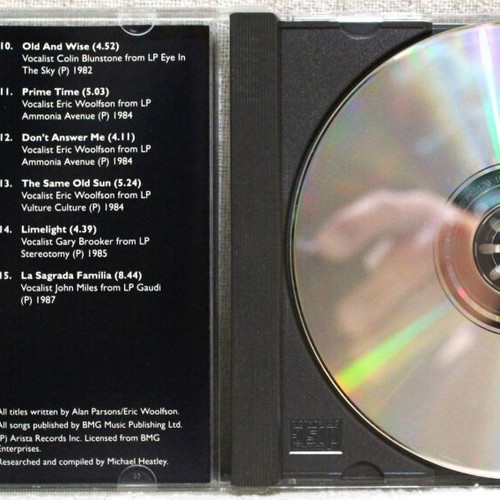 Alan Parsons Project Anthology CD used, rock