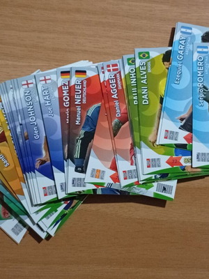 Panini Road to World Cup 2014 37 διαφορετικές κάρτες καινούργιο