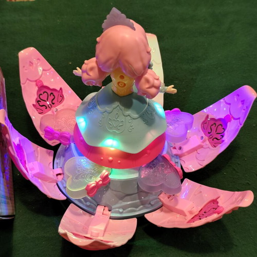 Dancing Princess interactive toy with LED lights and music