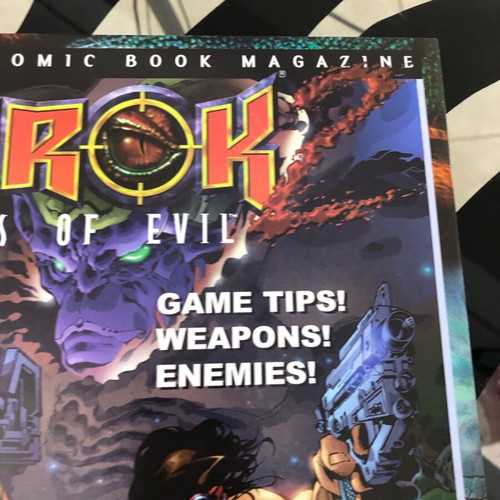 Turok Seeds Of Evil Official Comic Book Magazine 1 new