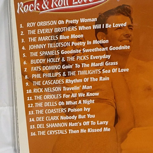 Rock and Roll Love Songs 3 CD collection new