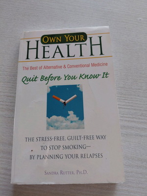 Quit Before You Know It book like new, English