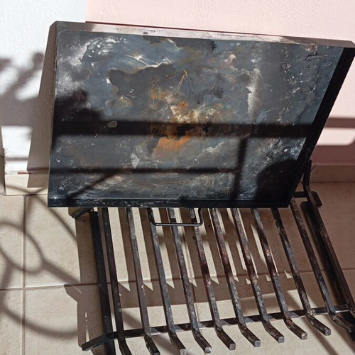 Fireplace grate and drawer new