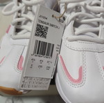 Adidas Tensaur Switch J sneakers, white and pink, size 37