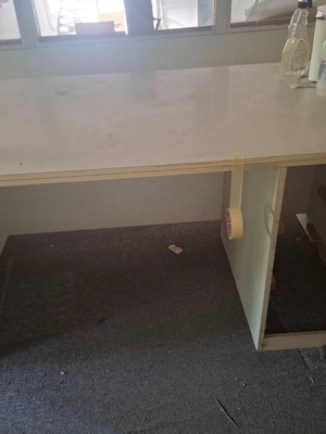 Melamine desk 1.60·85·80H used