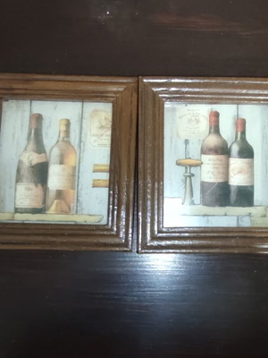 Picture frames used, set of 2 pieces