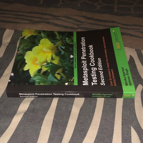 Metasploit Penetration Testing Cookbook new book in English