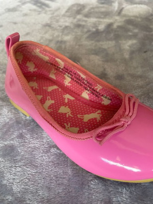 H&M παιδικά παπούτσια μπαλαρίνες μεταχειρισμένες Νο 24 ροζ