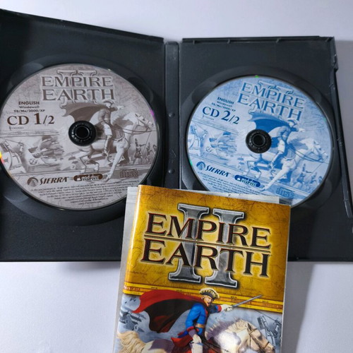 Empire Earth 2 παιχνίδι PC μεταχειρισμένο, συλλεκτικό παλιό