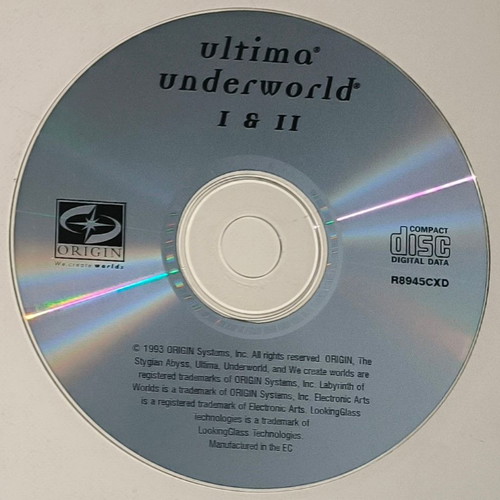 Ultima Underworld I & II PC used, shooting game