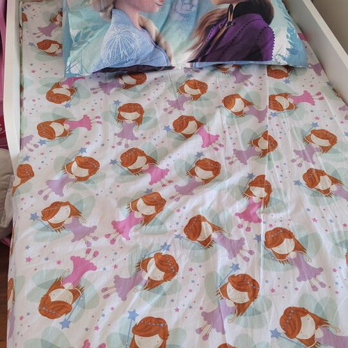 Children's Bed "Cat" Like New for Girls Up to 9 Years with Anatomical Mattress