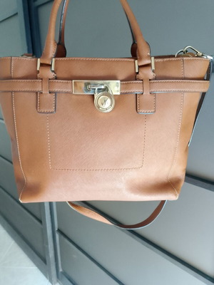 Michael Kors brown backpack