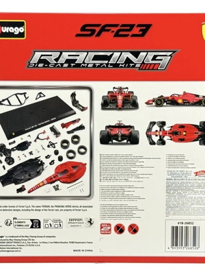 Bburago Ferrari SF-23 1:24 scale kit Carlos Sainz 55