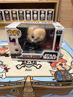 Funko POP! Star Wars Return of the Jedi 40th Anniversary Darth Vader (Unmasked) figure like new