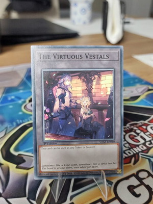 The Virtuous Vestals Yu-Gi-Oh! card new