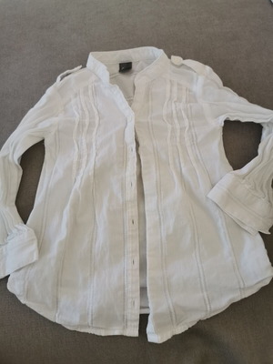 Zara kids shirt size 98 like new, white