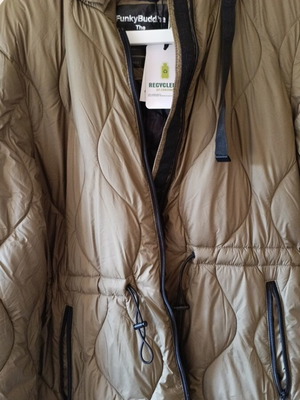 Funky Buddha jacket new, very warm, khaki, size S