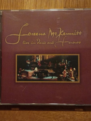 Loreena McKennitt Live In Paris And Toronto double CD new, ethno