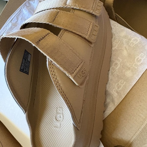 Ugg W Goldenglow Slide like new, beige, size 40