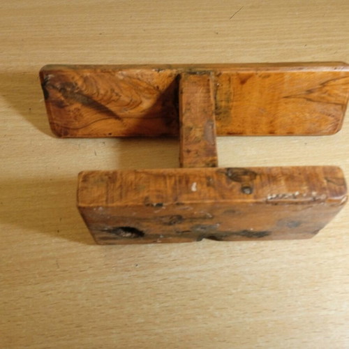 Handmade olive wood watch stand new