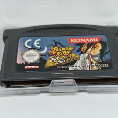 Shaman King Master of Spirits Game Boy Advance cartridge like new