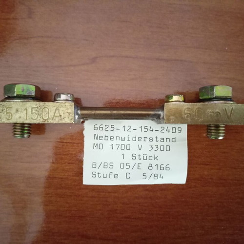 Precision Ampere Shunt German 150A 0.5% new