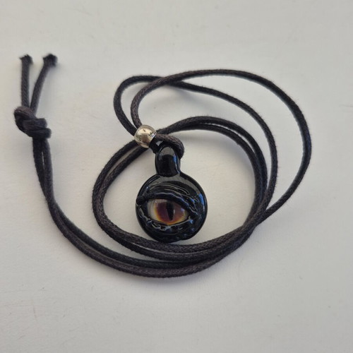 Dragon-eye pendant necklace, souvenir from Scotland