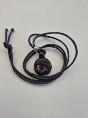 Dragon-eye pendant necklace, souvenir from Scotland