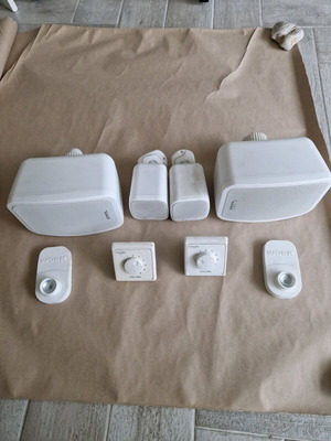 Επαγγελματικά ηχεία Adastra & Work σαν καινούργια με ρυθμιστές έντασης