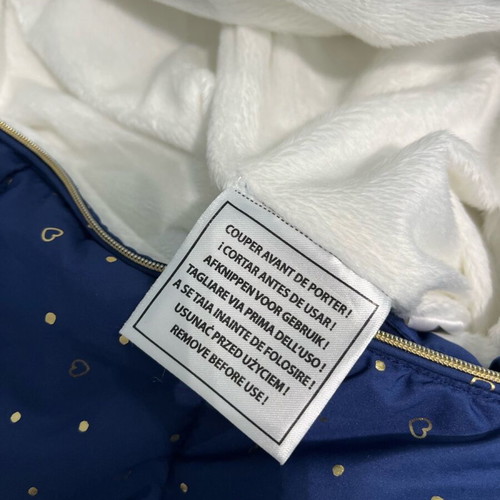 Tex Baby 18-Month Overall Exit Suit new, dark blue with gold details