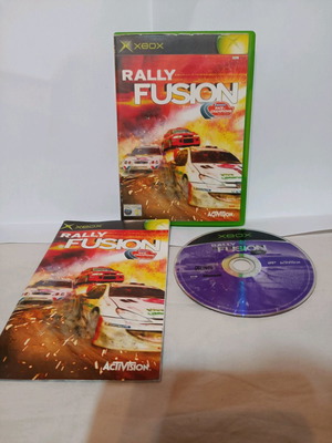 Rally Fusion Xbox Classic game used