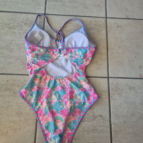 Shein one-piece swimsuit new, multicolor, size S