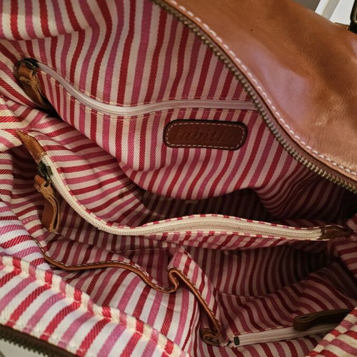 Tabitha shoulder bag used, brown leather