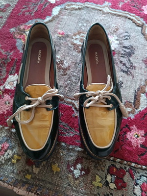 Max&Co moccasins size 41 like new, Italian leather