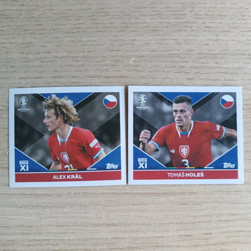 Euro 2024 topps sticker collection new