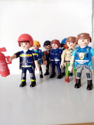 Φιγούρες Playmobil με στολές, σετ 7 τεμαχίων