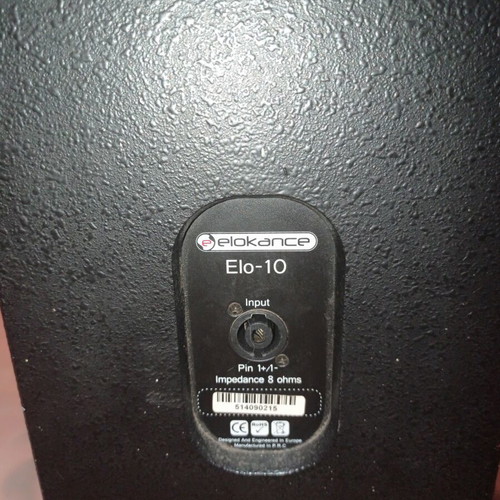Elokance Elo-10 speakers used, set of 4 with console and amplifier