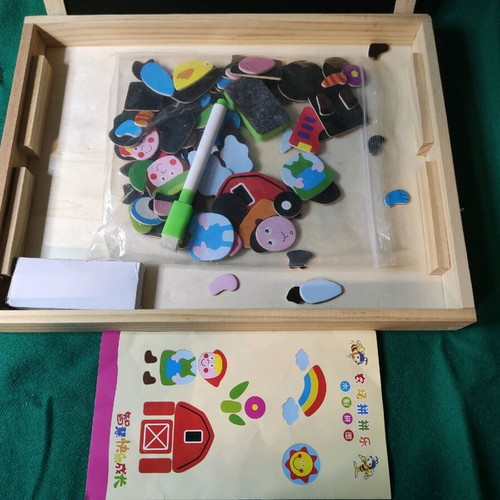 Happy Farm Magnetic Puzzle used