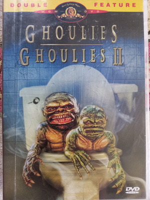 Ghoulies 1 and 2 DVD used, comedy fantasy horror with subtitles