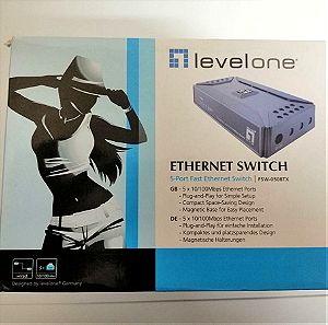 Level One Fast Ethernet Switch 5 port