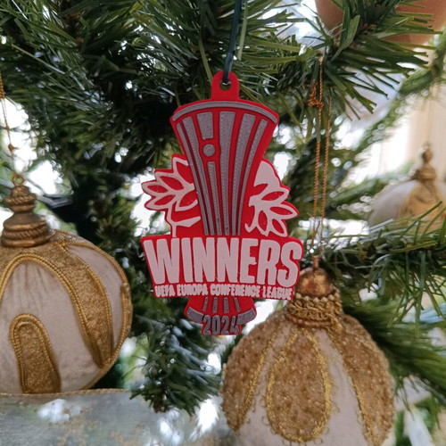 Collectible Conference League Olympiacos keychain new