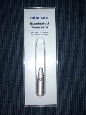 Illuminated eyebrow tweezers new, unused