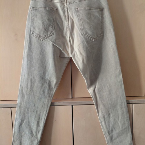 Pull & Bear men's jeans like new, stone washed beige-gray, size EUR 42