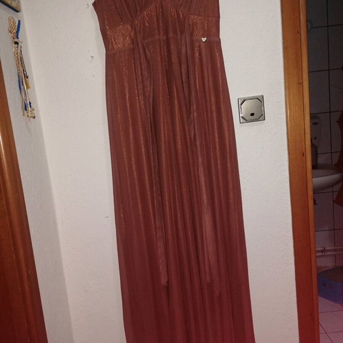 Abiye formal dress brown-gold like new, size L