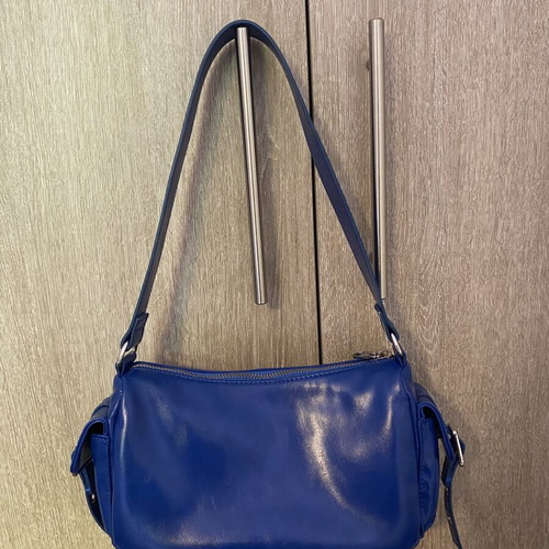 Pull&Bear blue electric shoulder bag