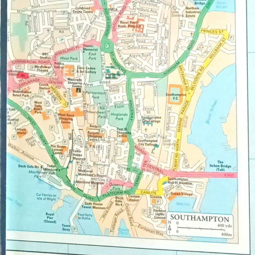 Collins 2004 Map of Britain like new