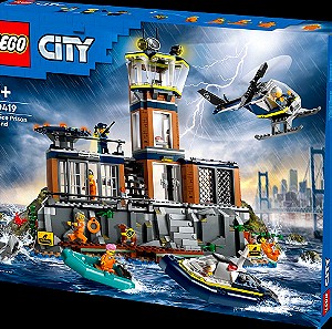 LEGO City: Police Prison Island Building Toy (60419) Σφραγισμένο