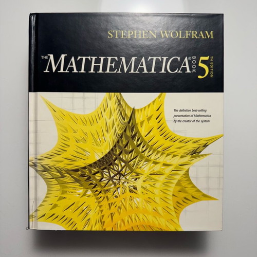 The Mathematica Book 5 new, Stephen Wolfram