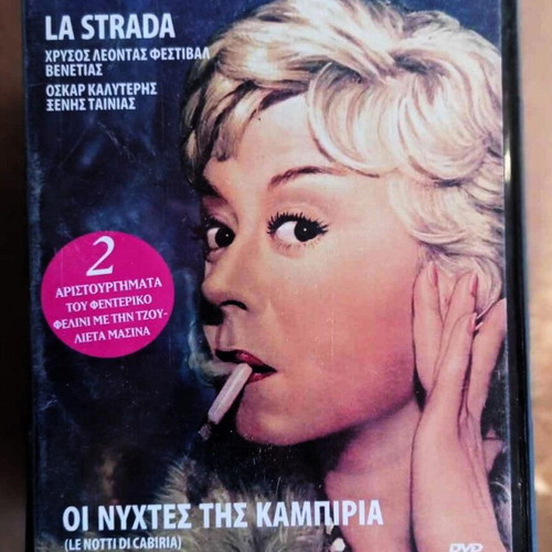 La Strada and Nights of Cabiria DVD like new